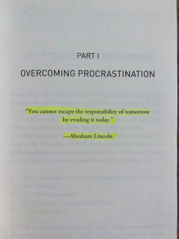 Do It Today Book by Darius Foroux | Stop Procrastinating & Start Achieving
