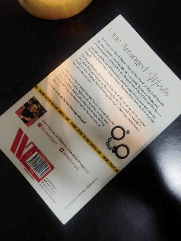 One Arranged Murder Book by Chetan Bhagat | A Thrilling Crime Mystery
