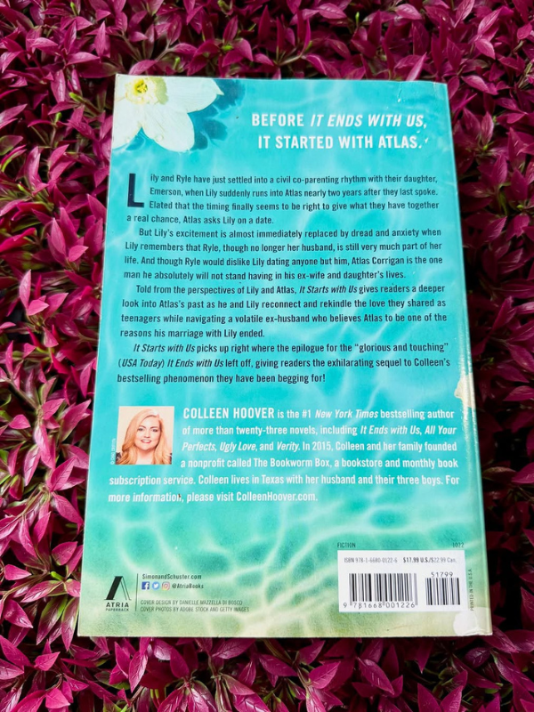 It Starts With Us Book by Colleen Hoover | Sequel to It Ends With Us