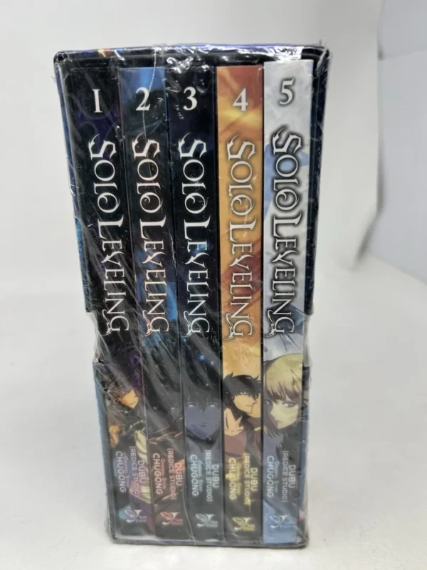 SOLO LEVELING Comic Box Set (Vol I-V) – Limited Collector's Edition